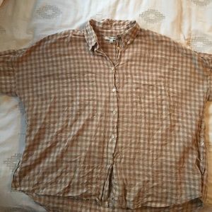Madewell courier top size large